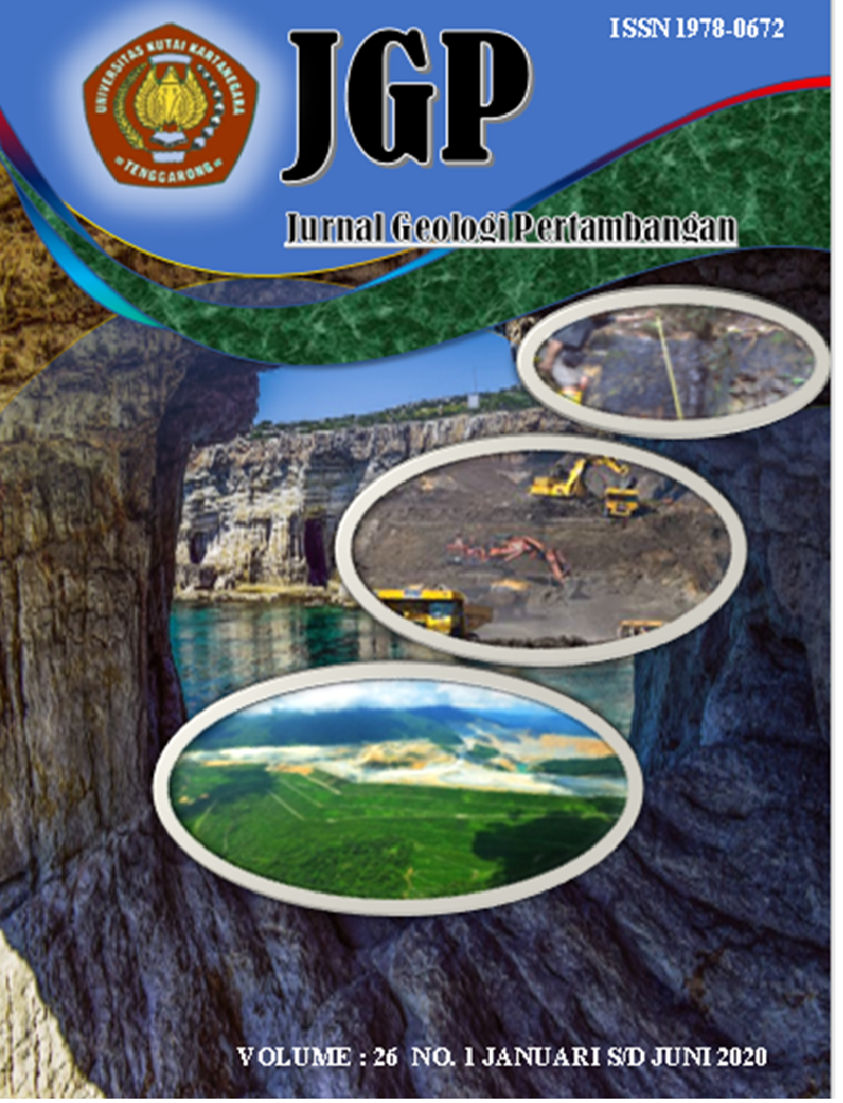 					View Vol. 26 No. 1 (2020): Jurnal Geologi Pertambangan (JGP)
				