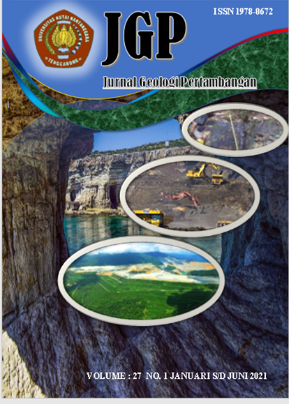 					View Vol. 27 No. 1 (2021): Jurnal Geologi Pertambangan (JGP)
				