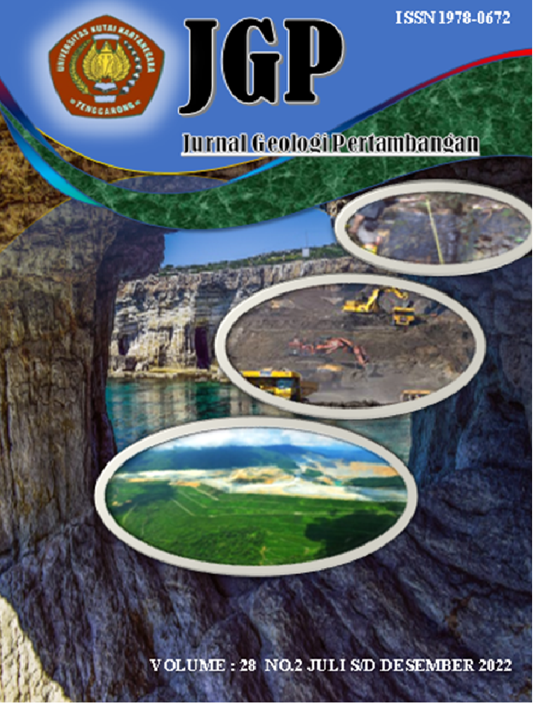 					View Vol. 28 No. 2 (2022): Jurnal Geologi Pertambangan (JGP)
				
